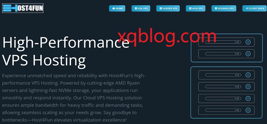 Host4Fun最新2026年2月美国洛杉矶VPS主机/8G内存/10Gbps端口/月付5美元起-VPS推荐网